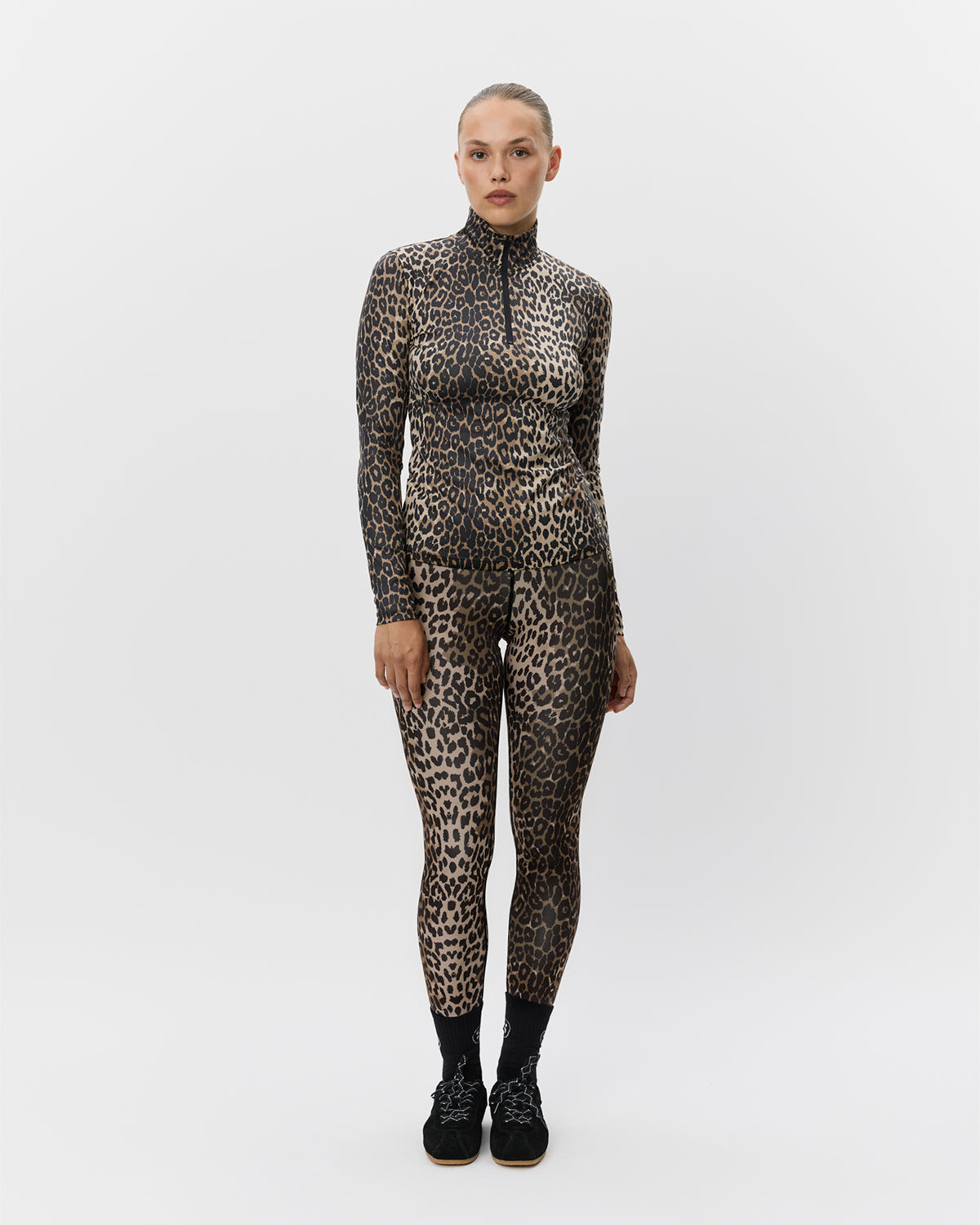 Sofie Schnoor SPORT MALLORYSW BLOUSE LONG SLEEVE Blouse 9006 Leopard