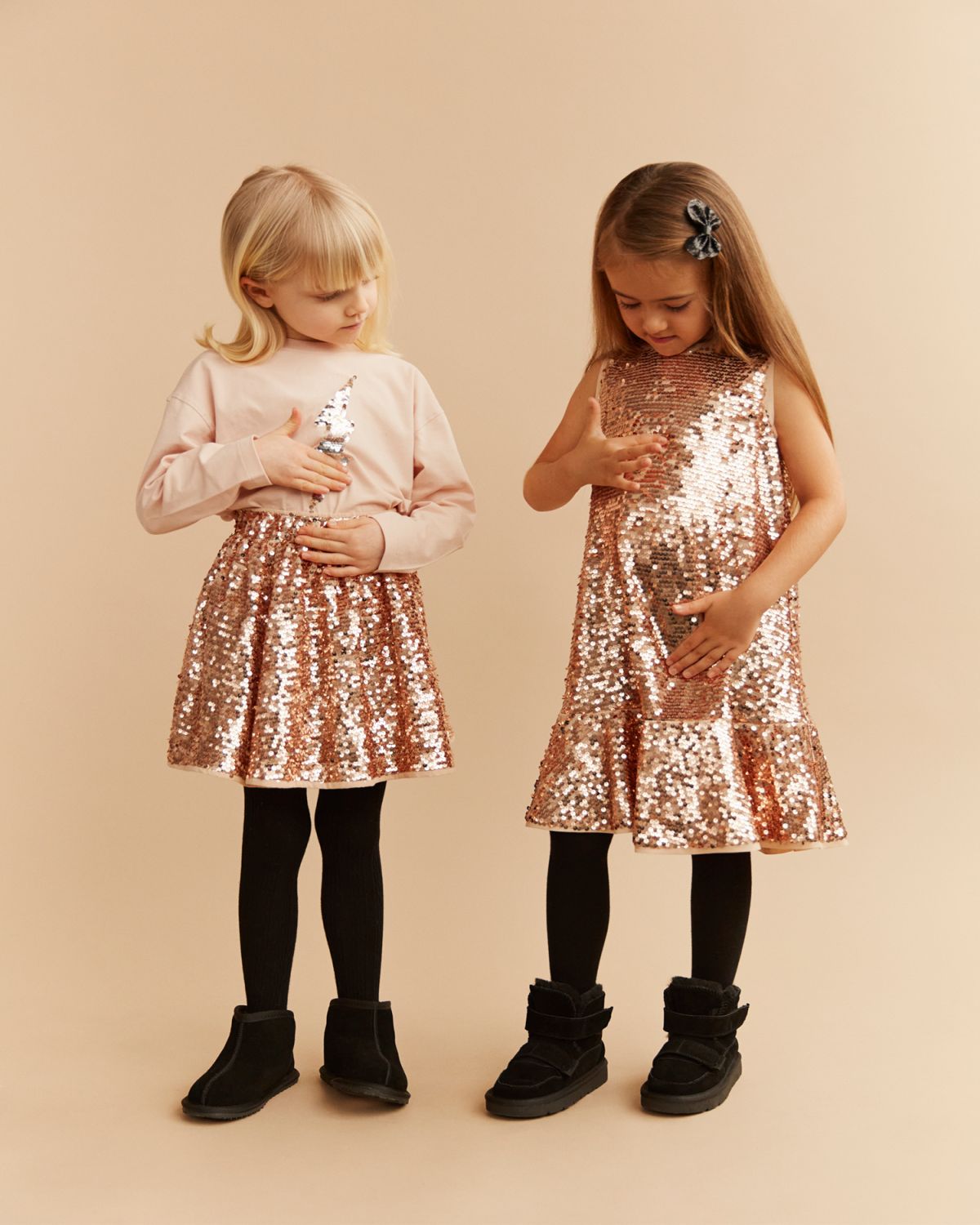 Sofie Schnoor KIDS MARASK SKIRT Skirt 4028 Rose gold