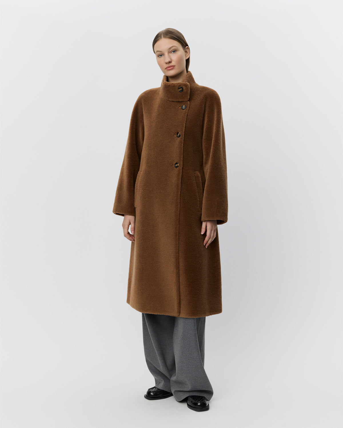 MARGITSW COAT Frakke - 7052 Brown | Sofie Schnoor