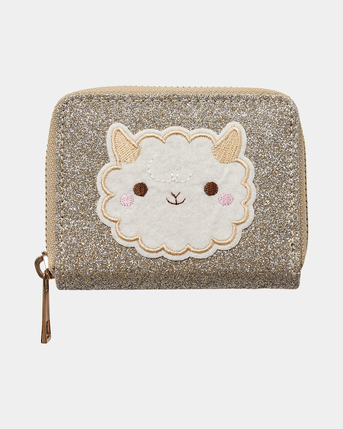 Sofie Schnoor KIDS MARIASK WALLET Wallet 9075 Champagne glitter