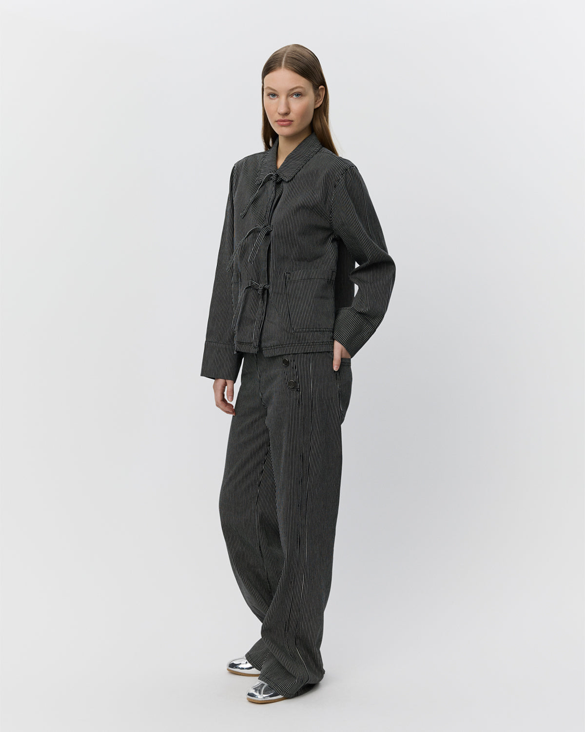 Sofie Schnoor WOMEN MARLOSW JACKET Jacket 1017 Black striped