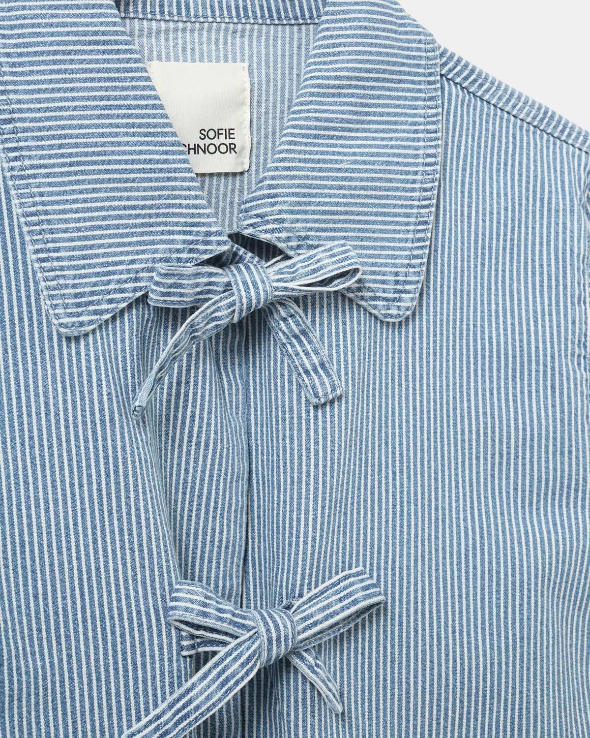 MARLOSW jacket in Blue Striped | Jackets for women | SOFIE SCHNOOR