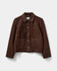 MARTINASW JACKET - Dark brown