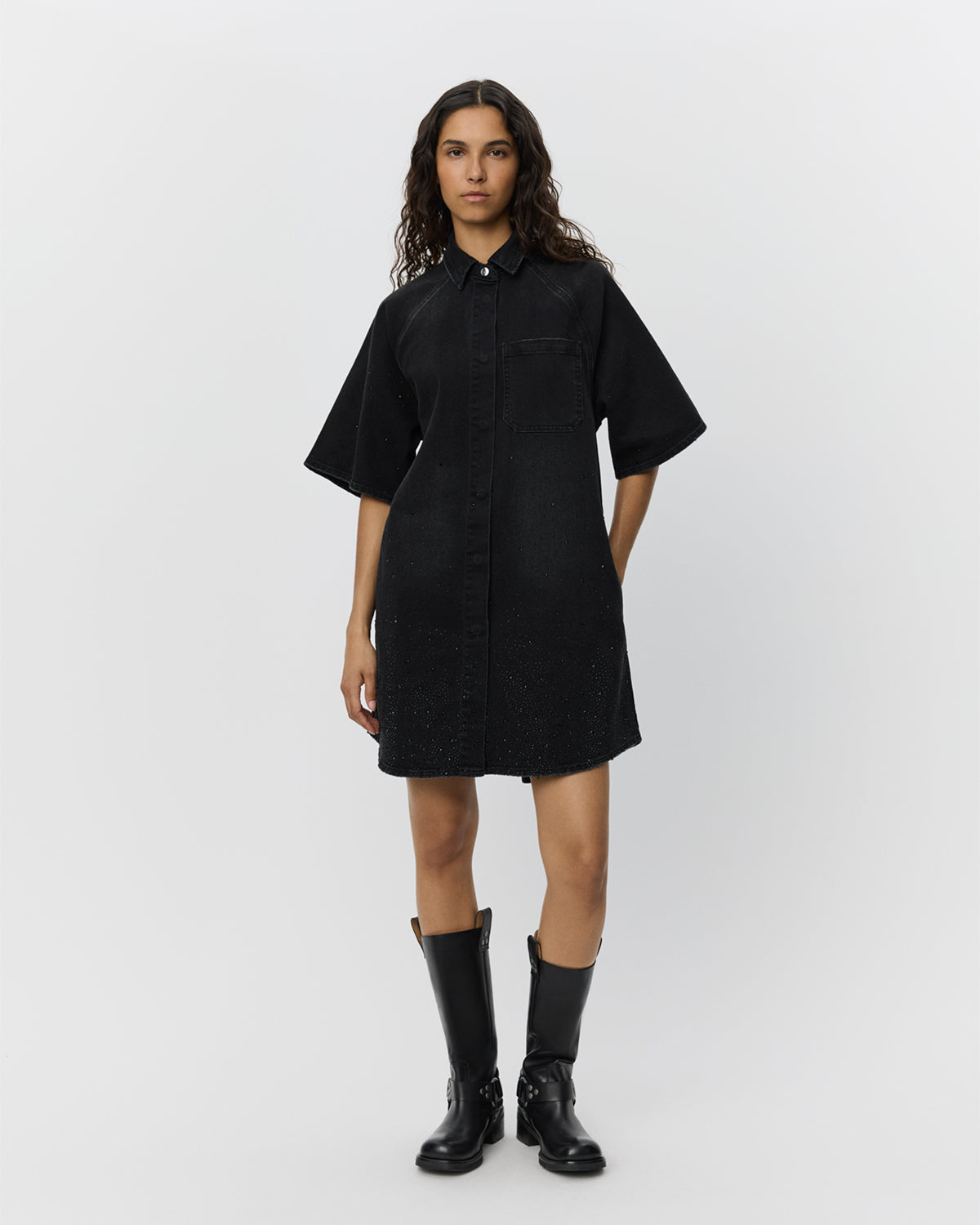 Sofie Schnoor WOMEN MAYSW DRESS Dress 1015 Washed black