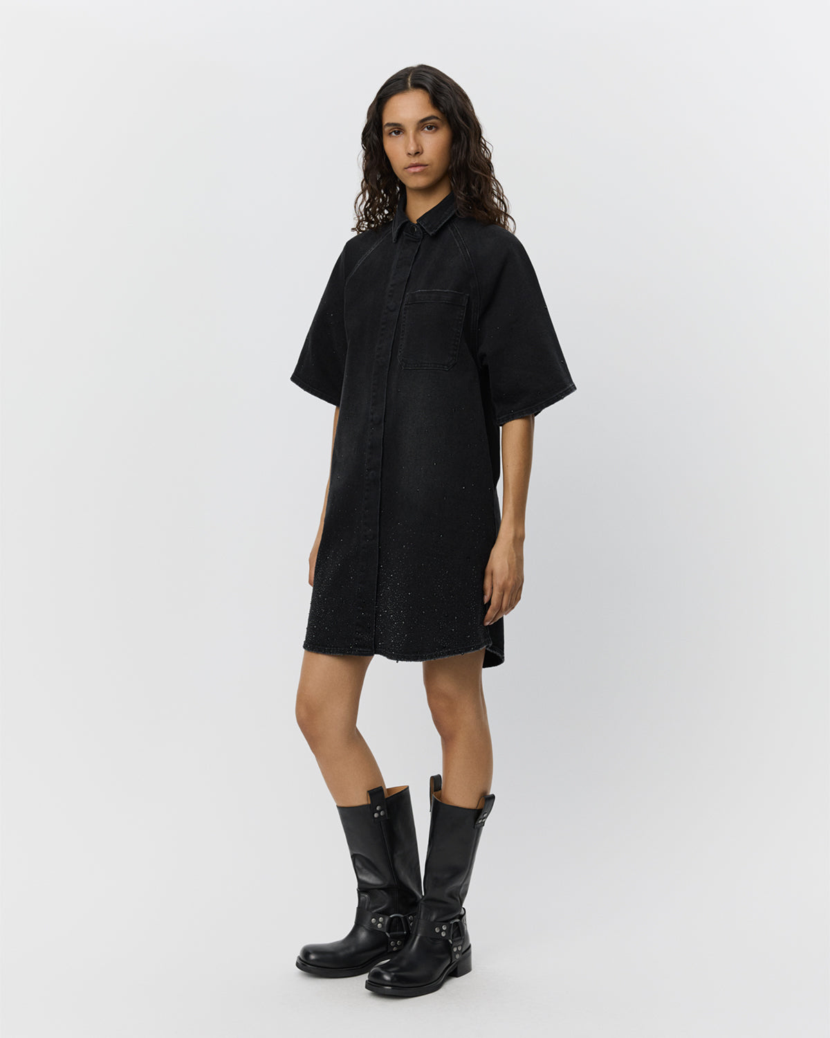 Sofie Schnoor WOMEN MAYSW KJOLE Kjole 1015 Washed black