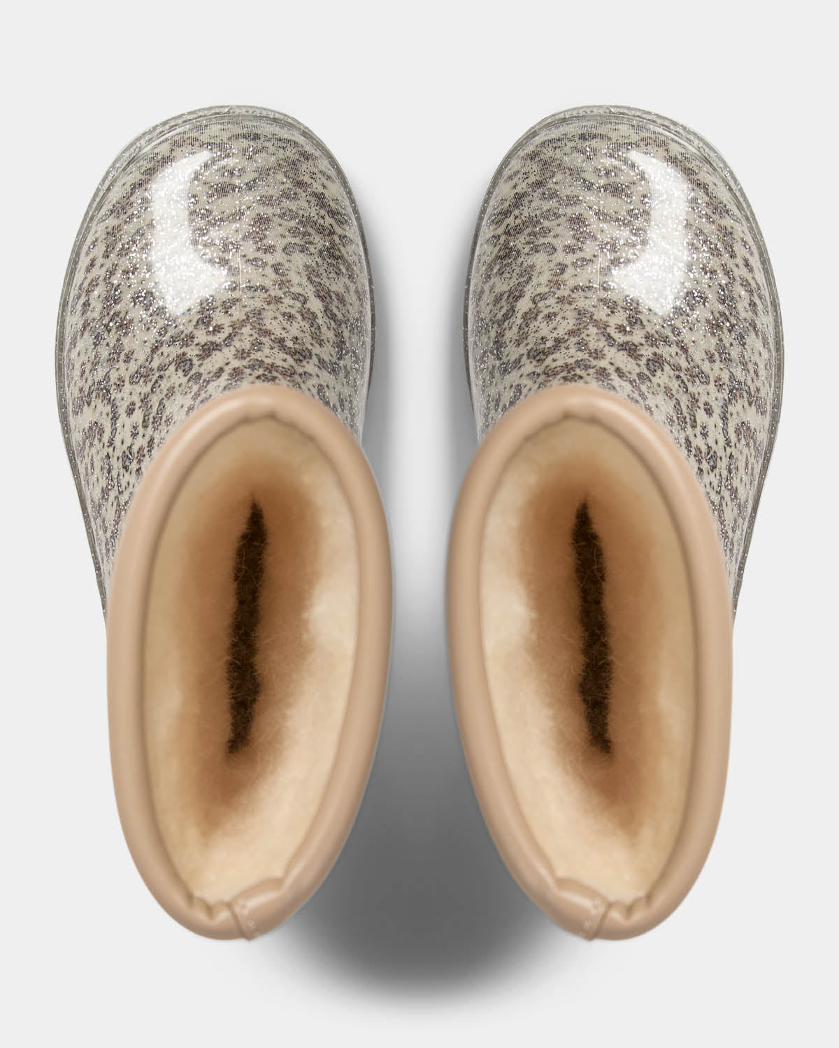 Sofie Schnoor KIDS MELLYKB GUMMISTØVLE MED FOER Gummistøvle 9109 Off White w AOP