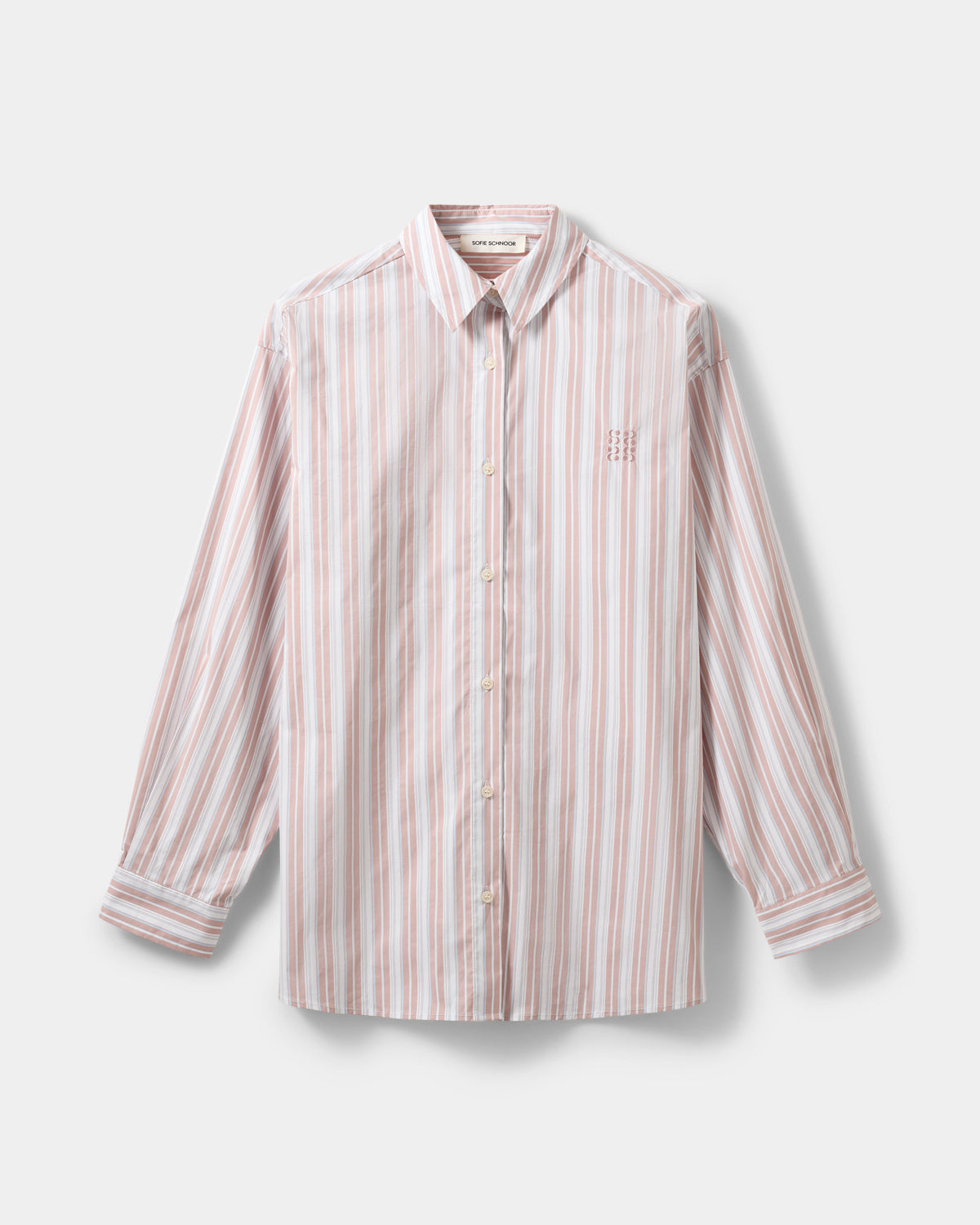 Sofie Schnoor WOMEN MERCYSW OVERSIZED SKJORTE Skjorte 4169 Light Rose Striped