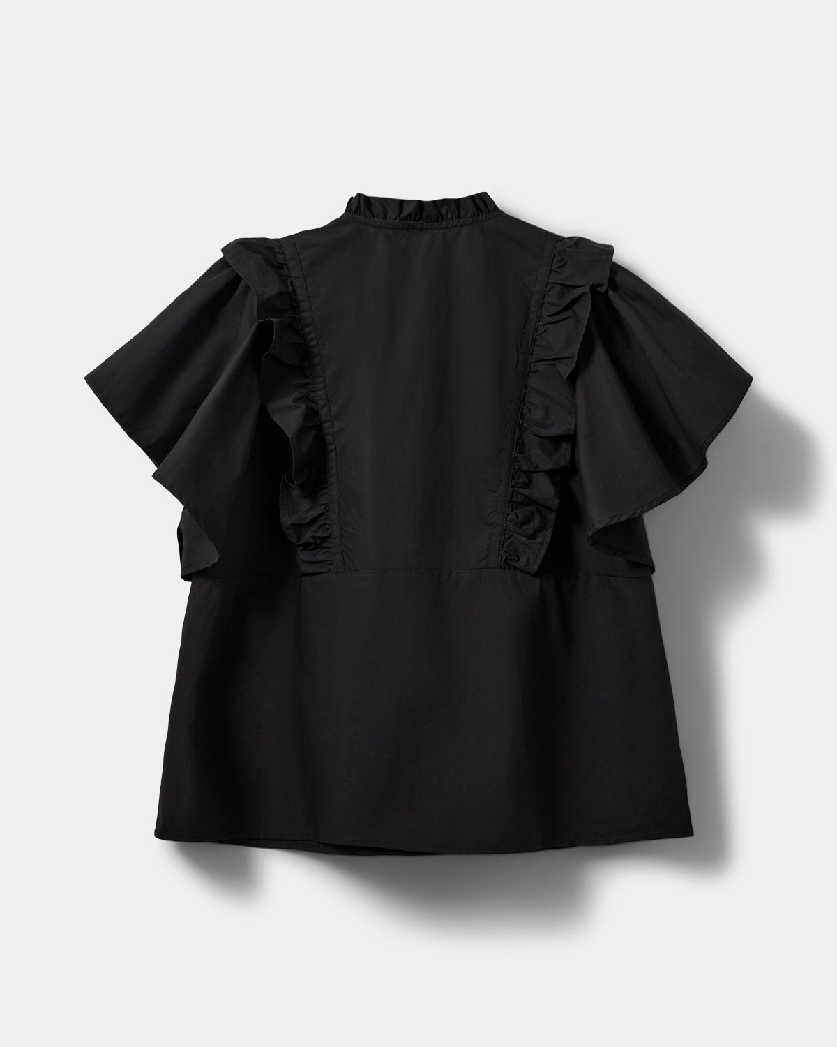 Sofie Schnoor WOMEN MERLINDASW FRILL TOP Top 1000 Black