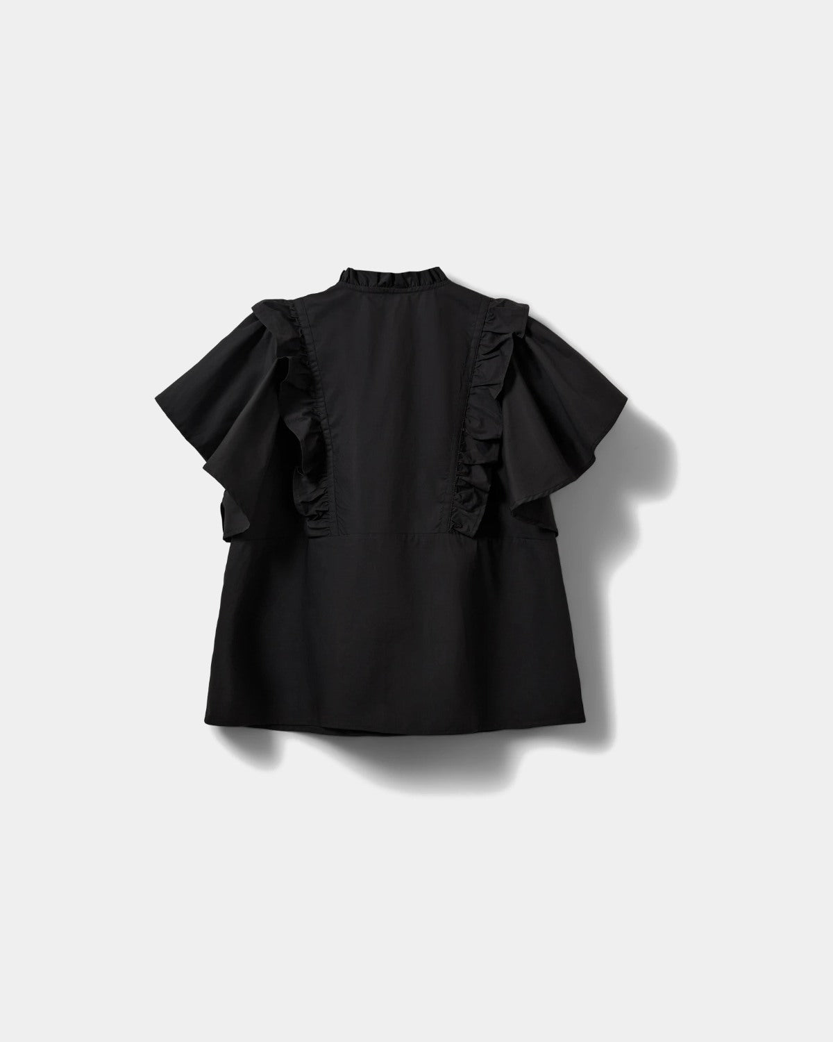 Sofie Schnoor WOMEN MERLINDASW FRILL TOP Top 1000 Black