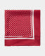 MIASW SCARF - Red / Off White