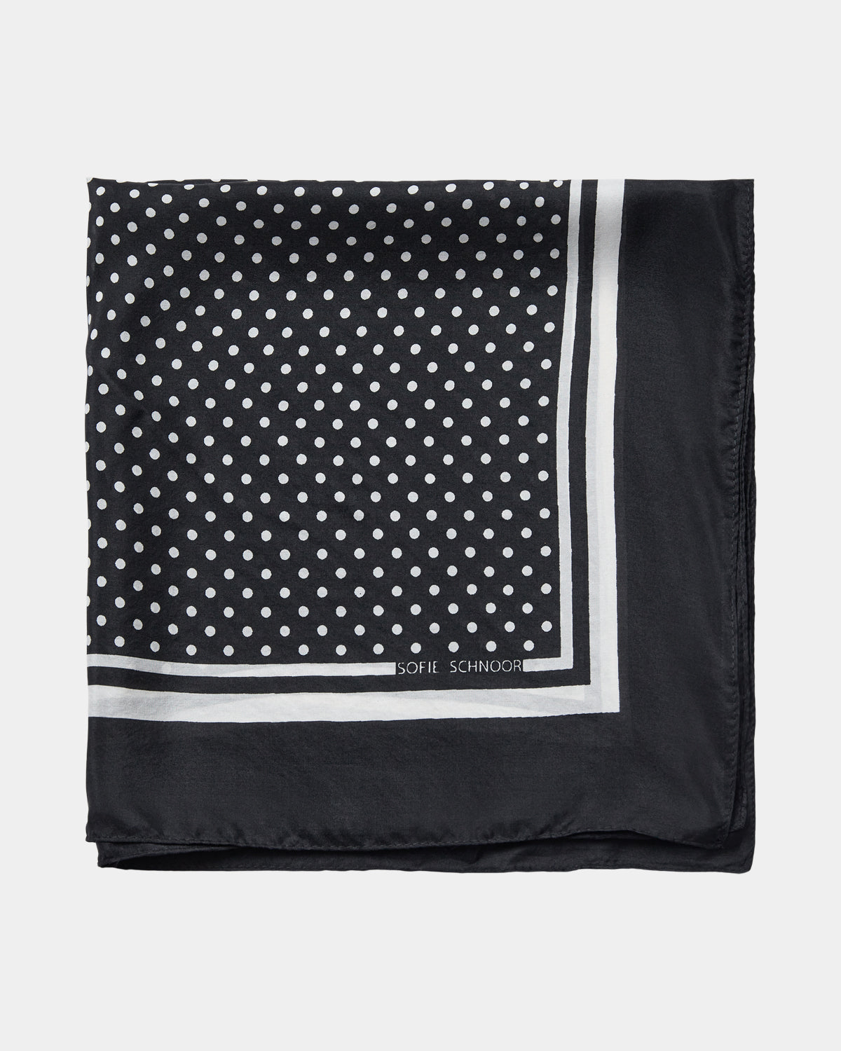 Sofie Schnoor WOMEN MIASW TØRKLÆDE Tørklæde 9096 Black Off white