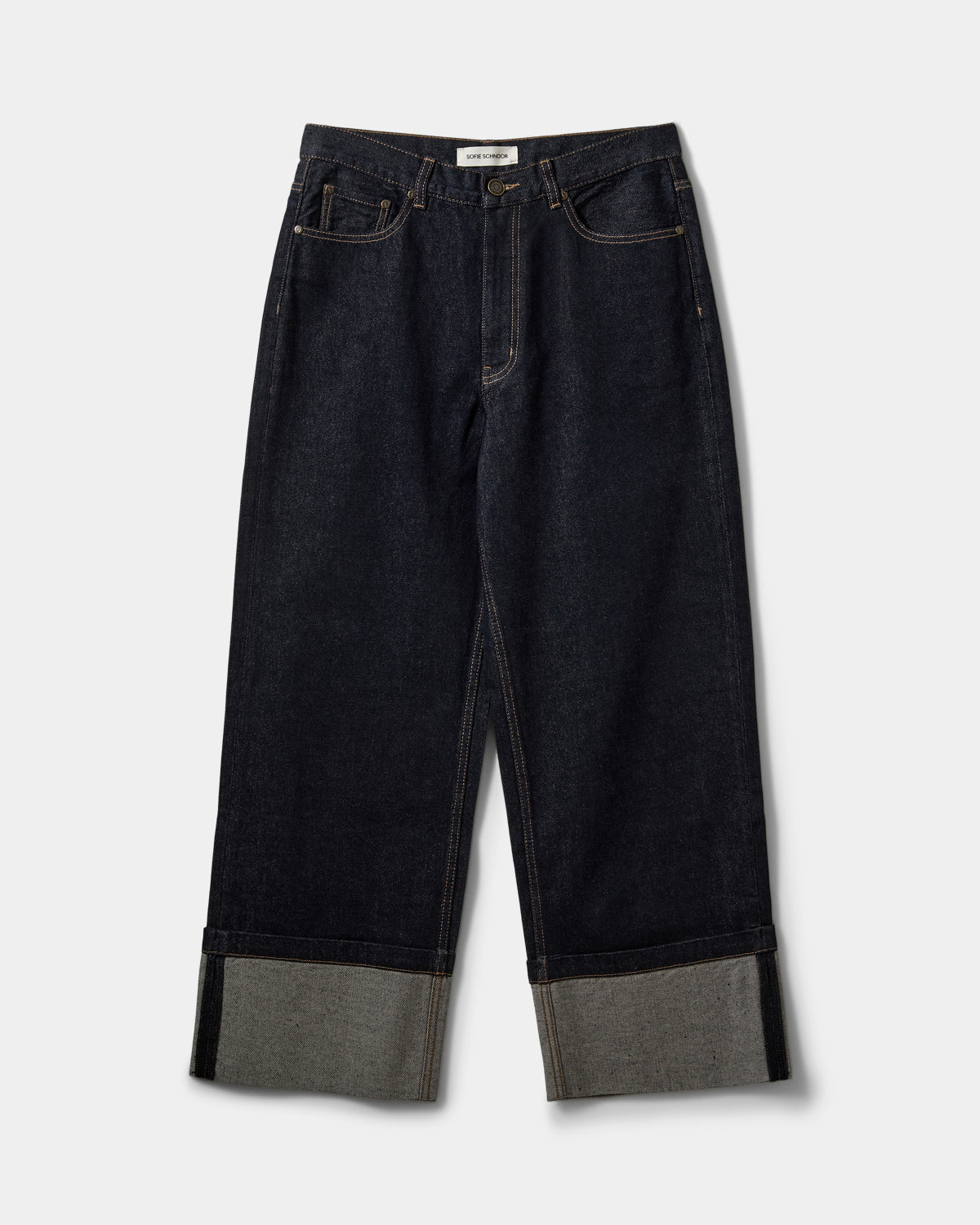 Sofie Schnoor WOMEN MISHASW RÅ DENIM JEANS Jeans 5090 Dark denim blue