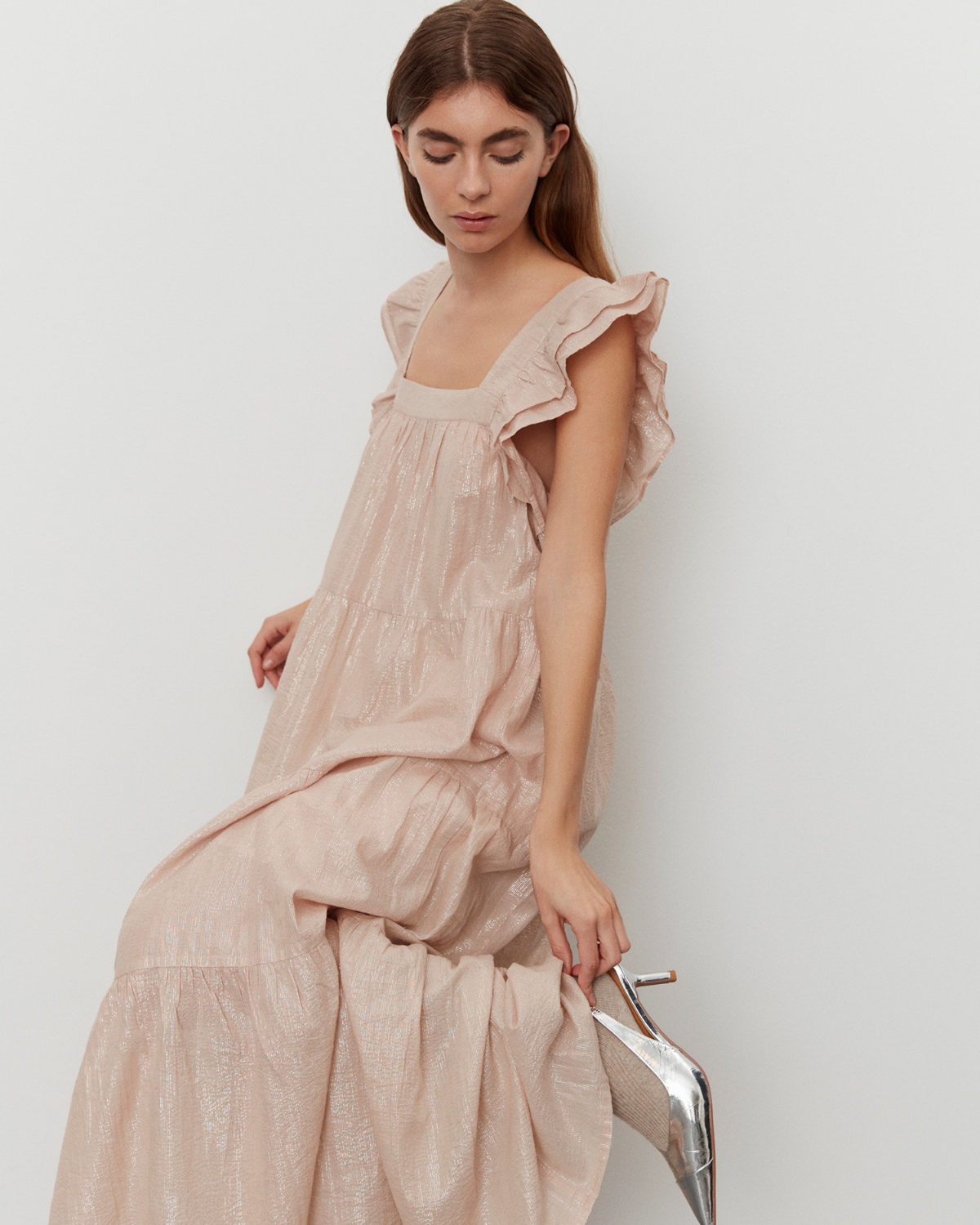 Sofie Schnoor WOMEN MORGOSW DRESS Dress 8022 Warm Grey