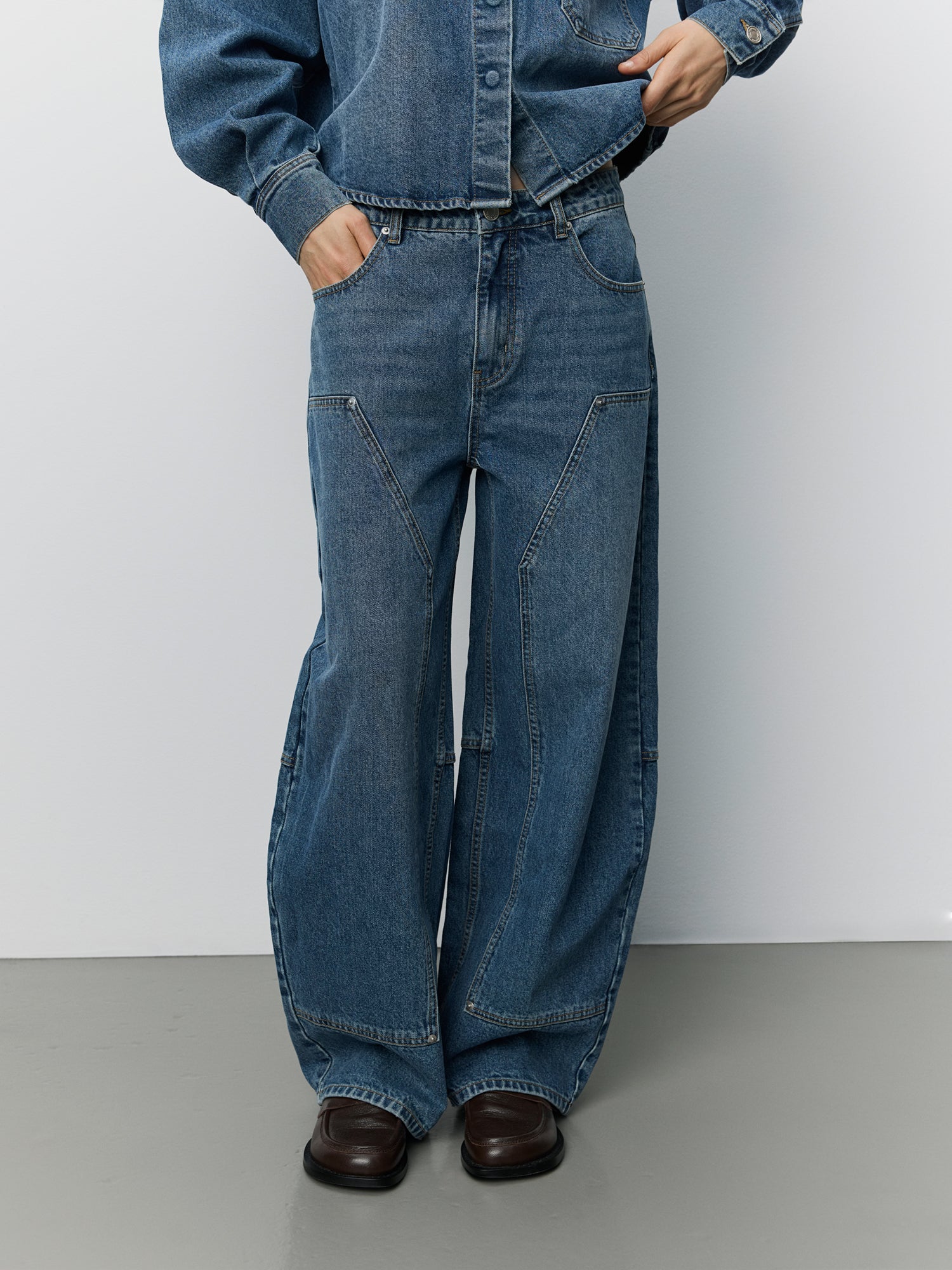 Sofie Schnoor WOMEN NASHIMASW DENIM SKJORTE Skjorte 5002 Denim blue