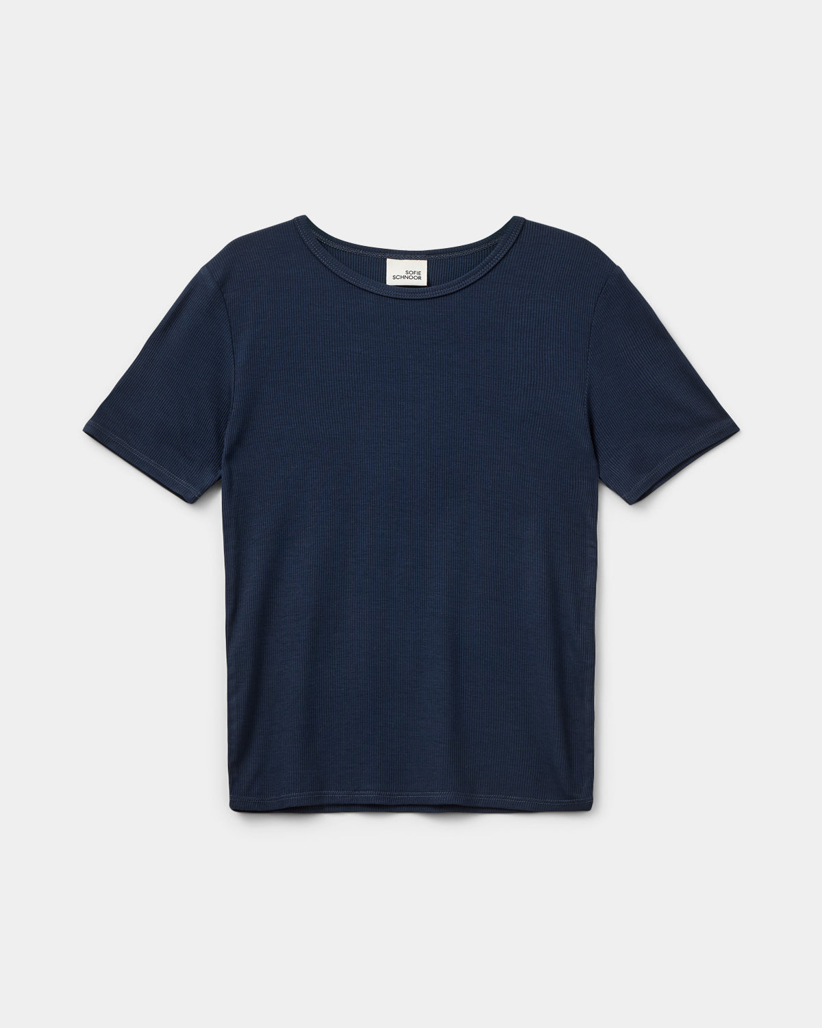 Sofie Schnoor YOUNG NATALIASY RIB T-SHIRT T-shirt 5111 Navy