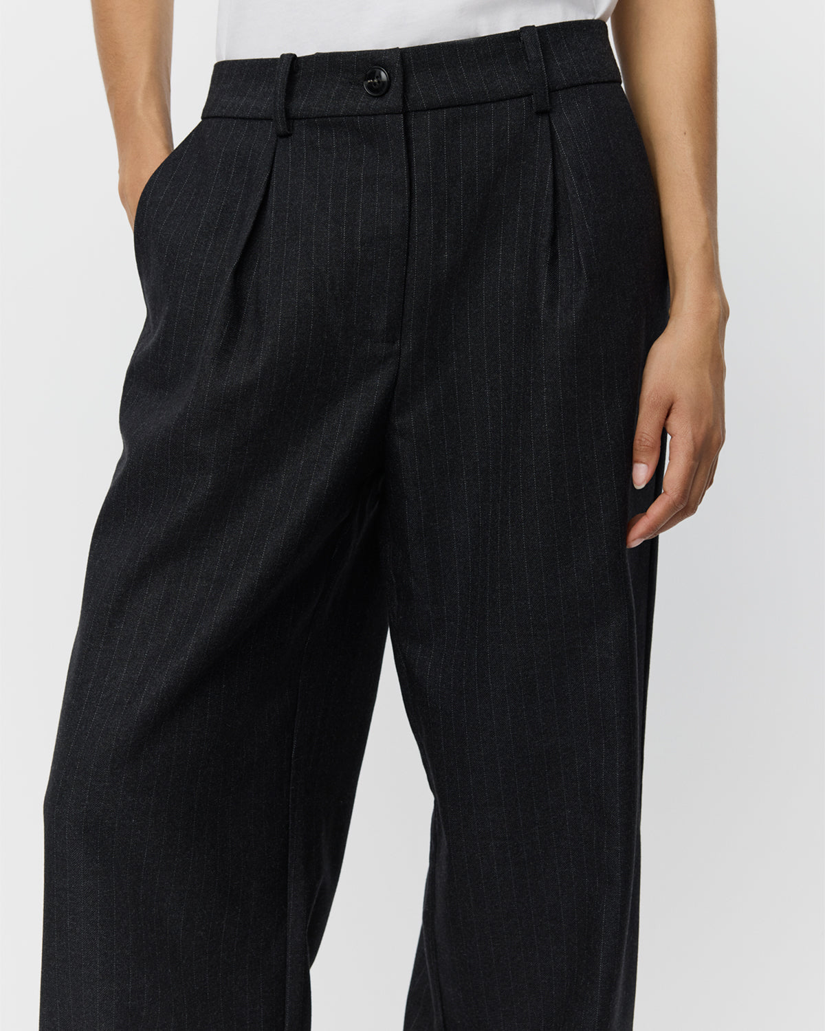 Sofie Schnoor WOMEN NATHALIASW TROUSERS Trousers 1000 Black