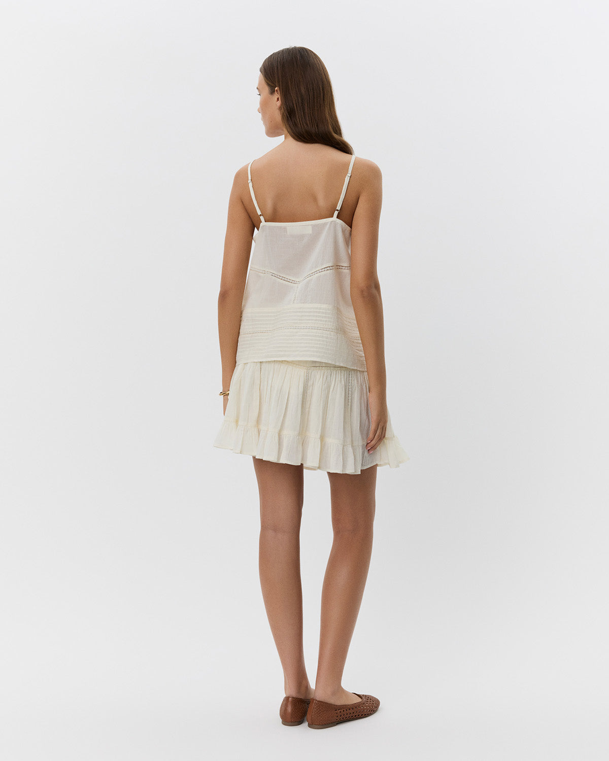 Sofie Schnoor WOMEN NATTISW NEDERDEL Nederdel 0153 Cream