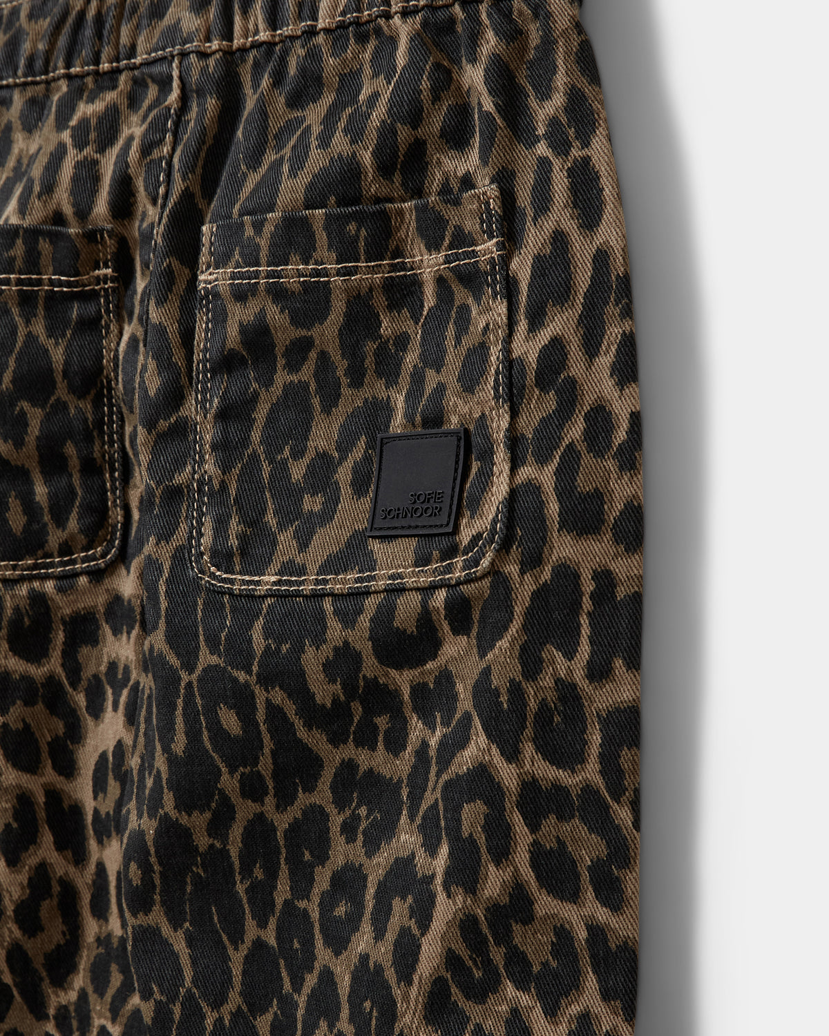 Sofie Schnoor KIDS NEIKASK TROUSERS Trousers 9086 Light brown leopard