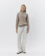 NELLSW SWEATER - Brown melange