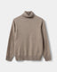 NELLSW SWEATER - Brown melange