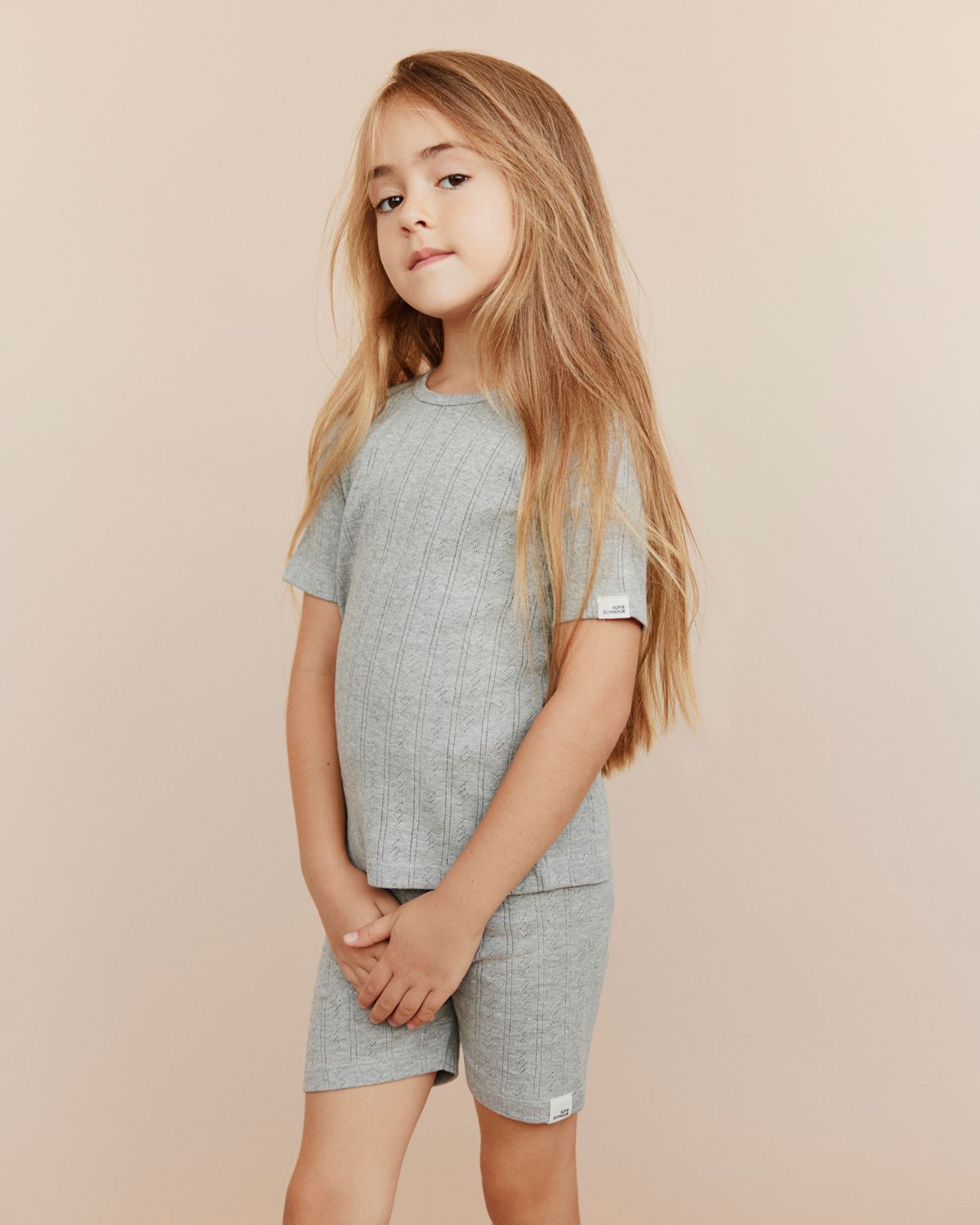 Sofie Schnoor KIDS NEVASK SHORTS Shorts 8000 Grey mel