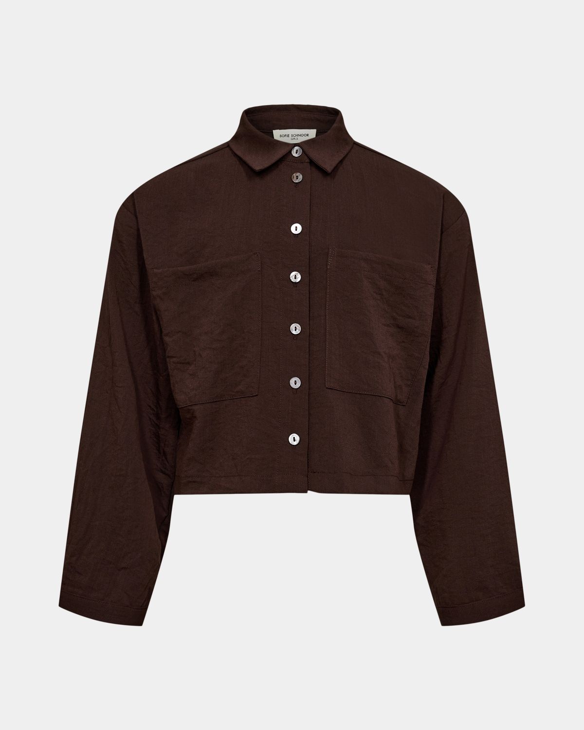 Sofie Schnoor YOUNG NEYASY SHIRT Shirt 7129 Brown Fudge