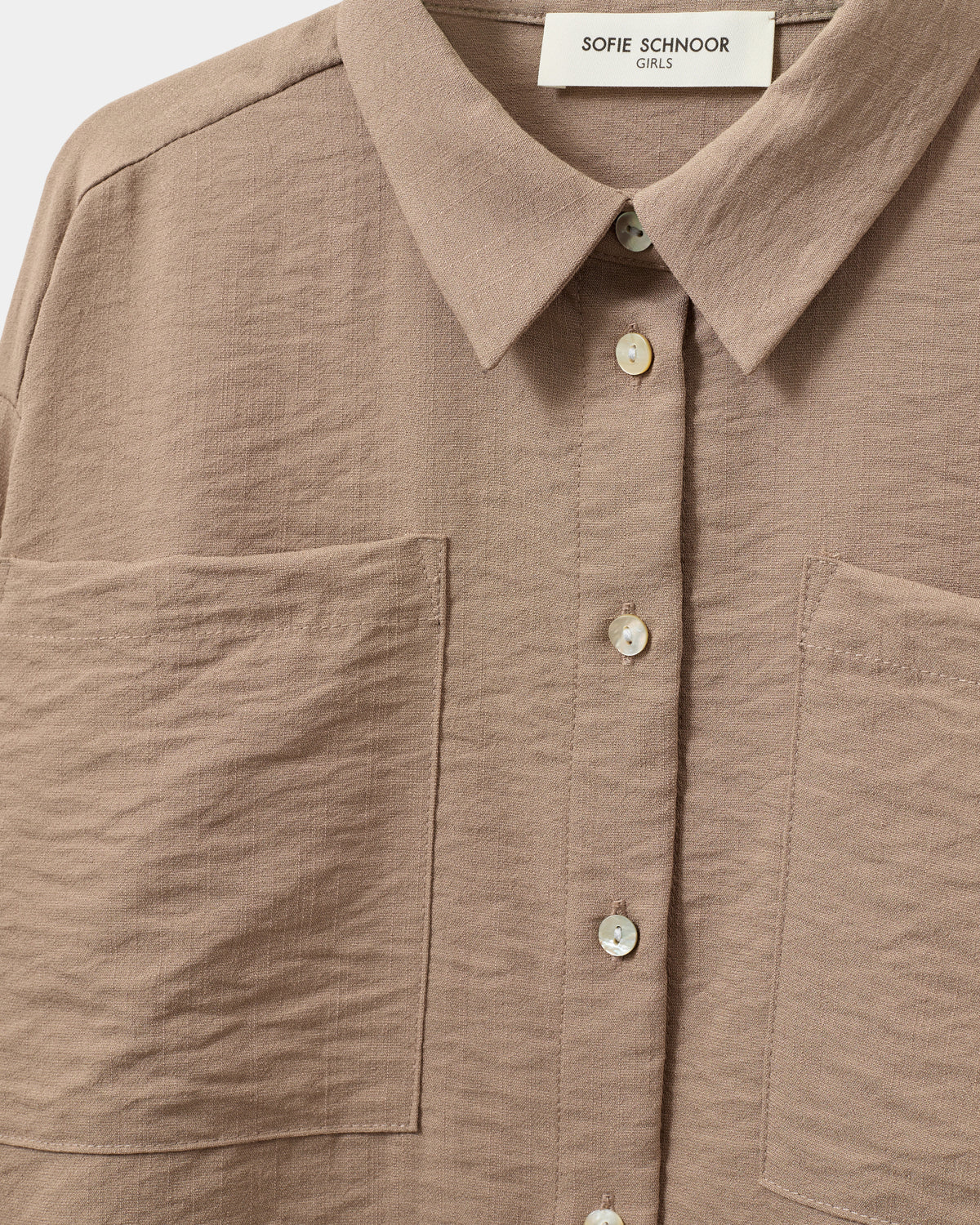 Sofie Schnoor YOUNG NEYASY SKJORTE Skjorte 7108 Warm Beige