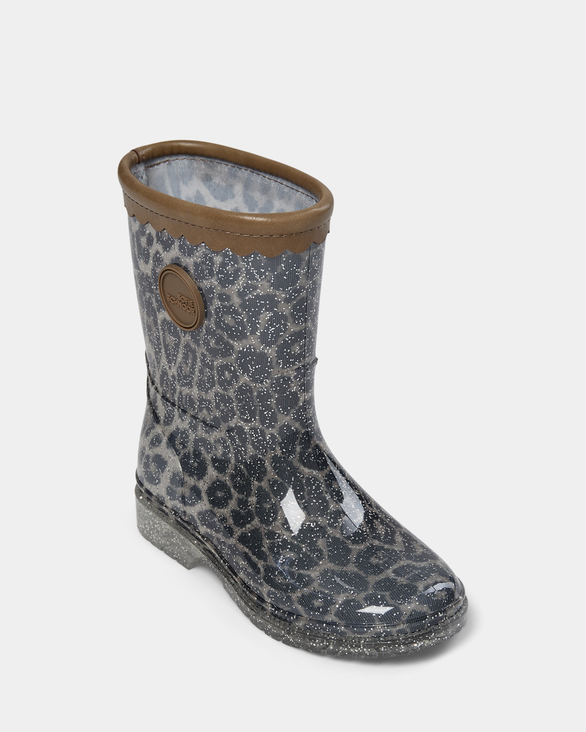 Sofie Schnoor KIDS NILLESK GUMMISTØVLE Gummistøvle 9086 Light brown leopard