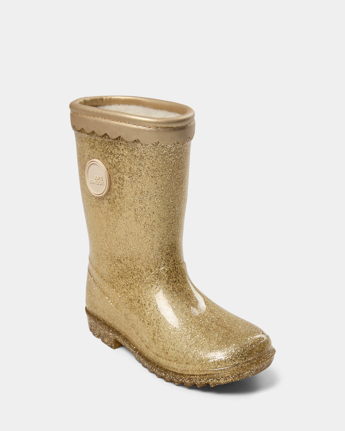 Sofie Schnoor KIDS NILLESK GUMMISTØVLE MED FOR Gummistøvle 4027 Champagne