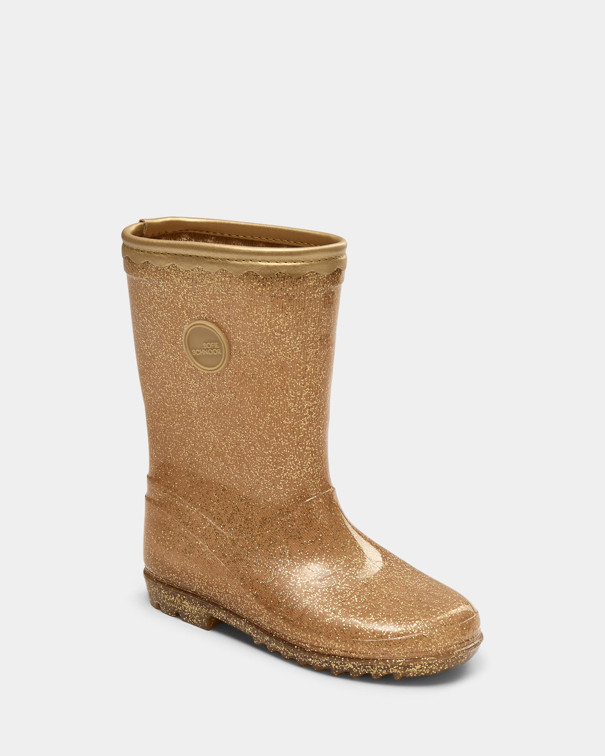 Sofie Schnoor KIDS NILLESK GUMMISTØVLE UDEN FOR Gummistøvle 4027 Champagne