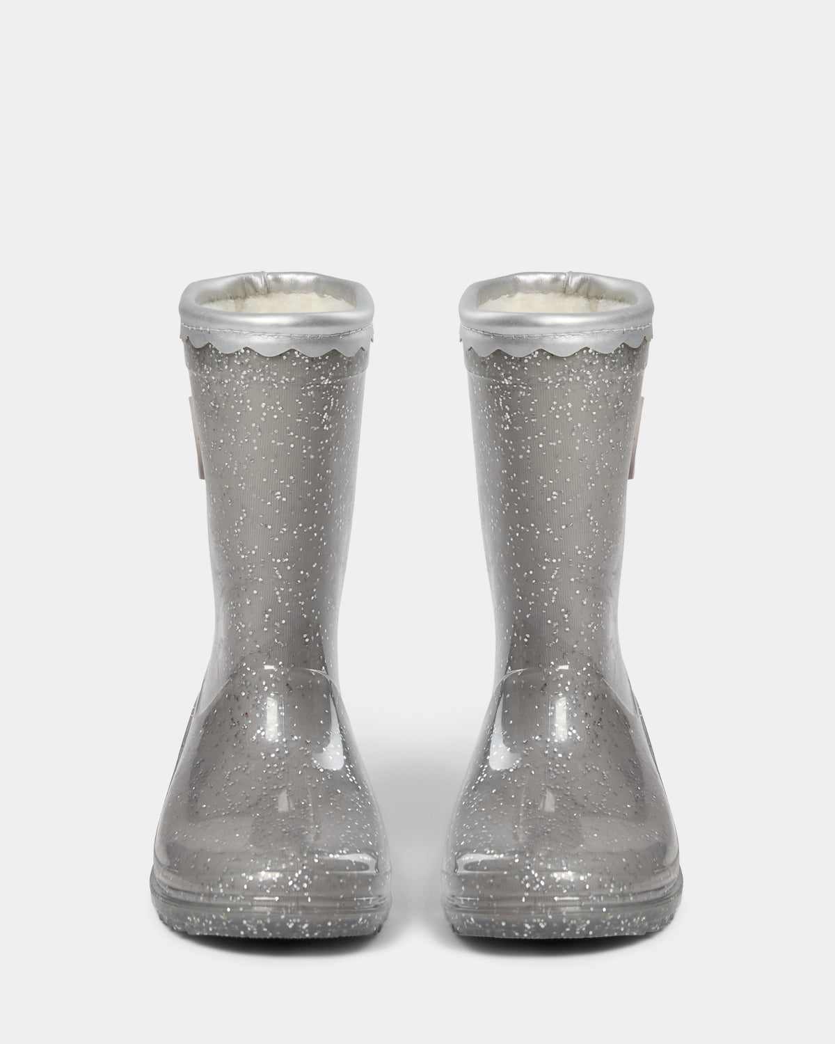 Sofie Schnoor KIDS NILLESK RUBBER BOOT W. LINING Rubber Boot 8005 Silver