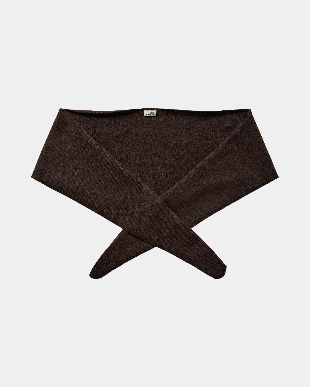 Sofie Schnoor WOMEN NOELLE WOOL SCARF Tørklæde 7129 Brown Fudge