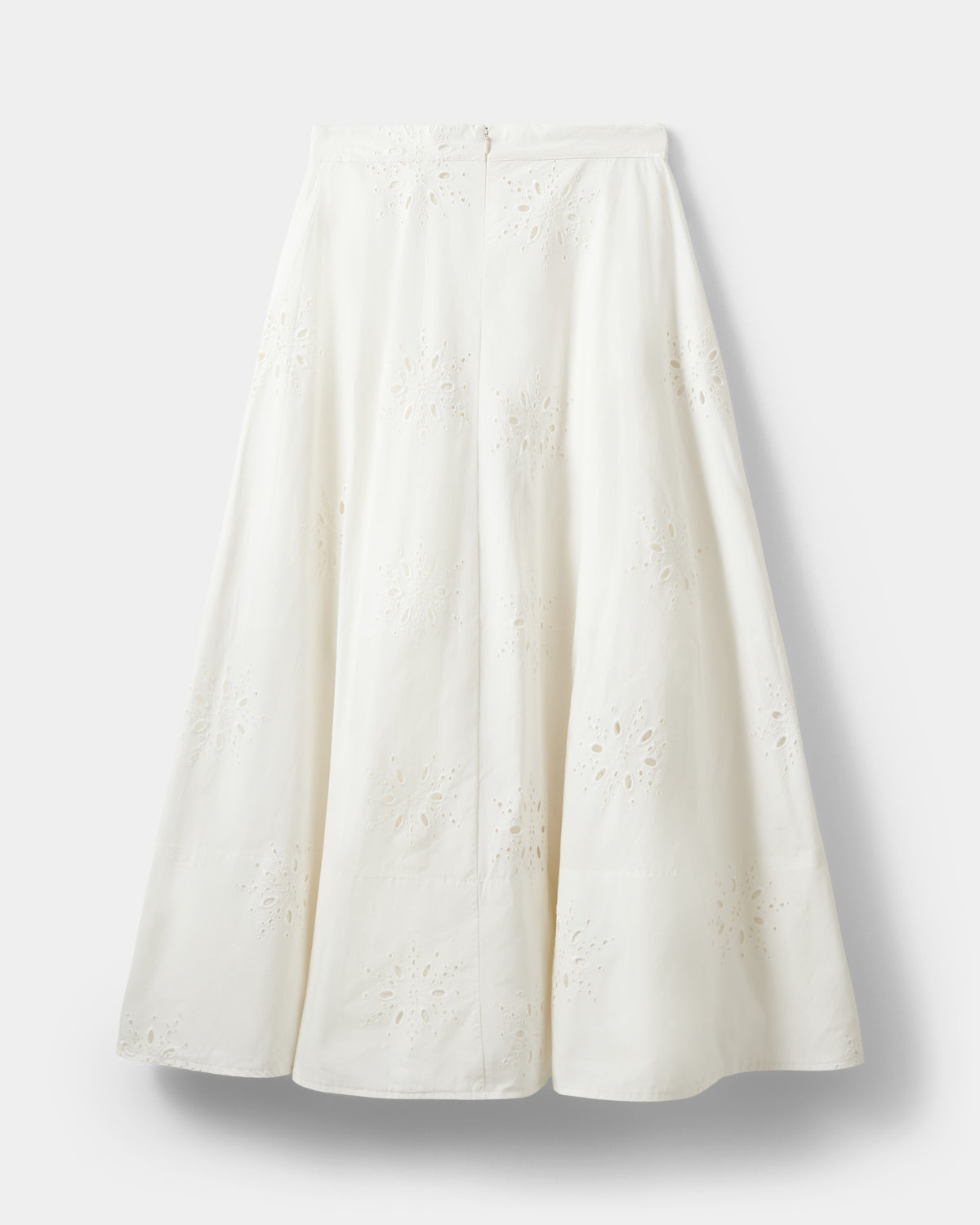 Sofie Schnoor WOMEN NOORSW BRODERET ANGLAISE MAXI NEDERDEL Nederdel 0124 Snow white