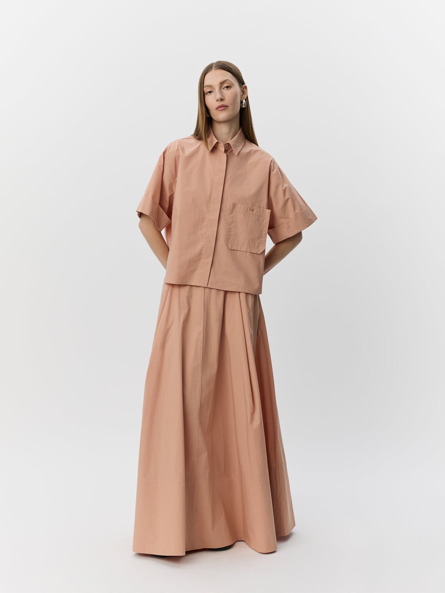 Sofie Schnoor WOMEN NOORSW MAXI NEDERDEL Nederdel 7160 Café Crème