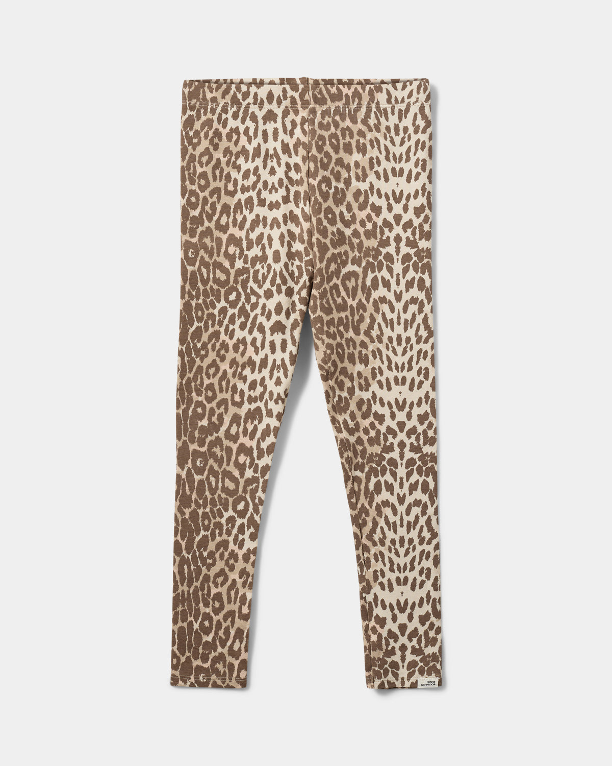 Sofie Schnoor KIDS NalineKB Legging Leggings 9137 AOP Beige Leopard