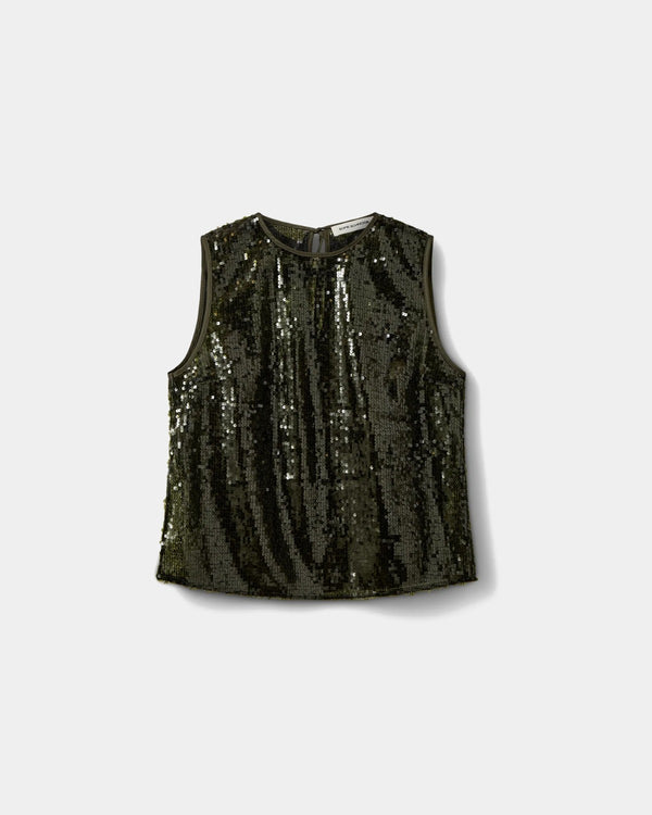 Sofie Schnoor WOMEN ODESSASW PALIET TOP Top 3030 Olive green