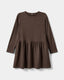 P243434-Dress-Chocolate brown