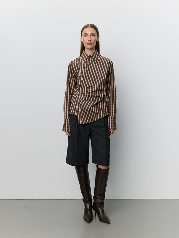 PAIGESW ASYMMETRIC SHIRT