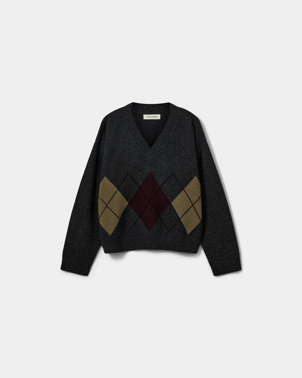 PALEASW V-NECK KNIT SWEATER