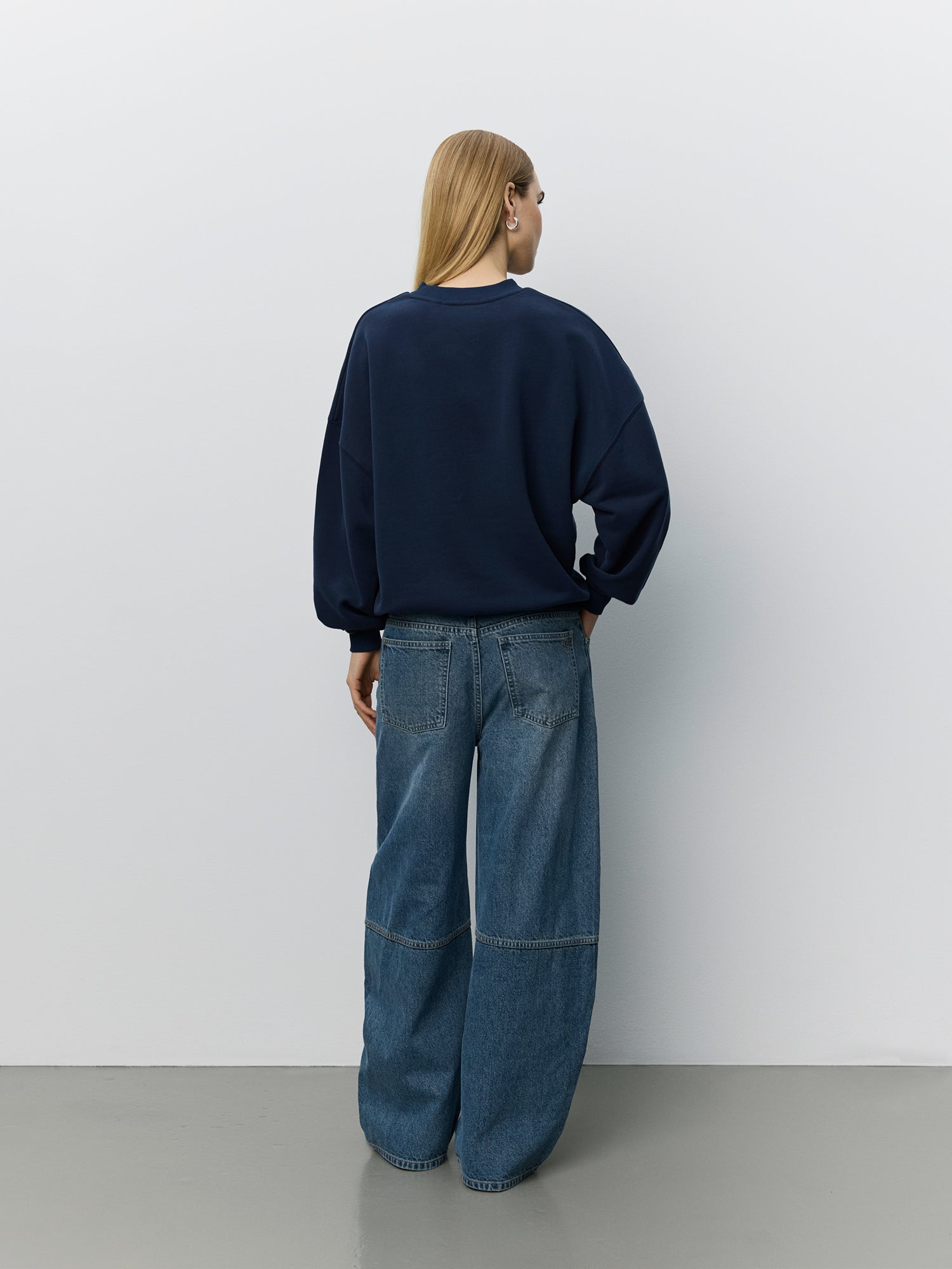 Sofie Schnoor WOMEN PAROSSW OVERSIZED SWEATSHIRT Sweatshirt 5113 Navy