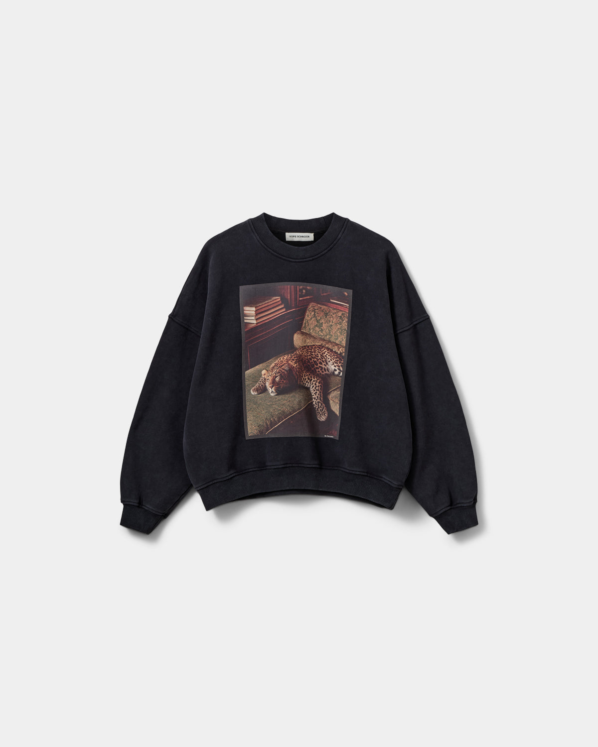 Sofie Schnoor WOMEN PAROSSW OVERSIZE SWEATSHIRT Sweatshirt 1015 Washed black