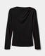 PELUASY T-SHIRT LONG SLEEVE - Black