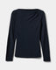 PELUASY T-SHIRT LONG SLEEVE - Dark Navy