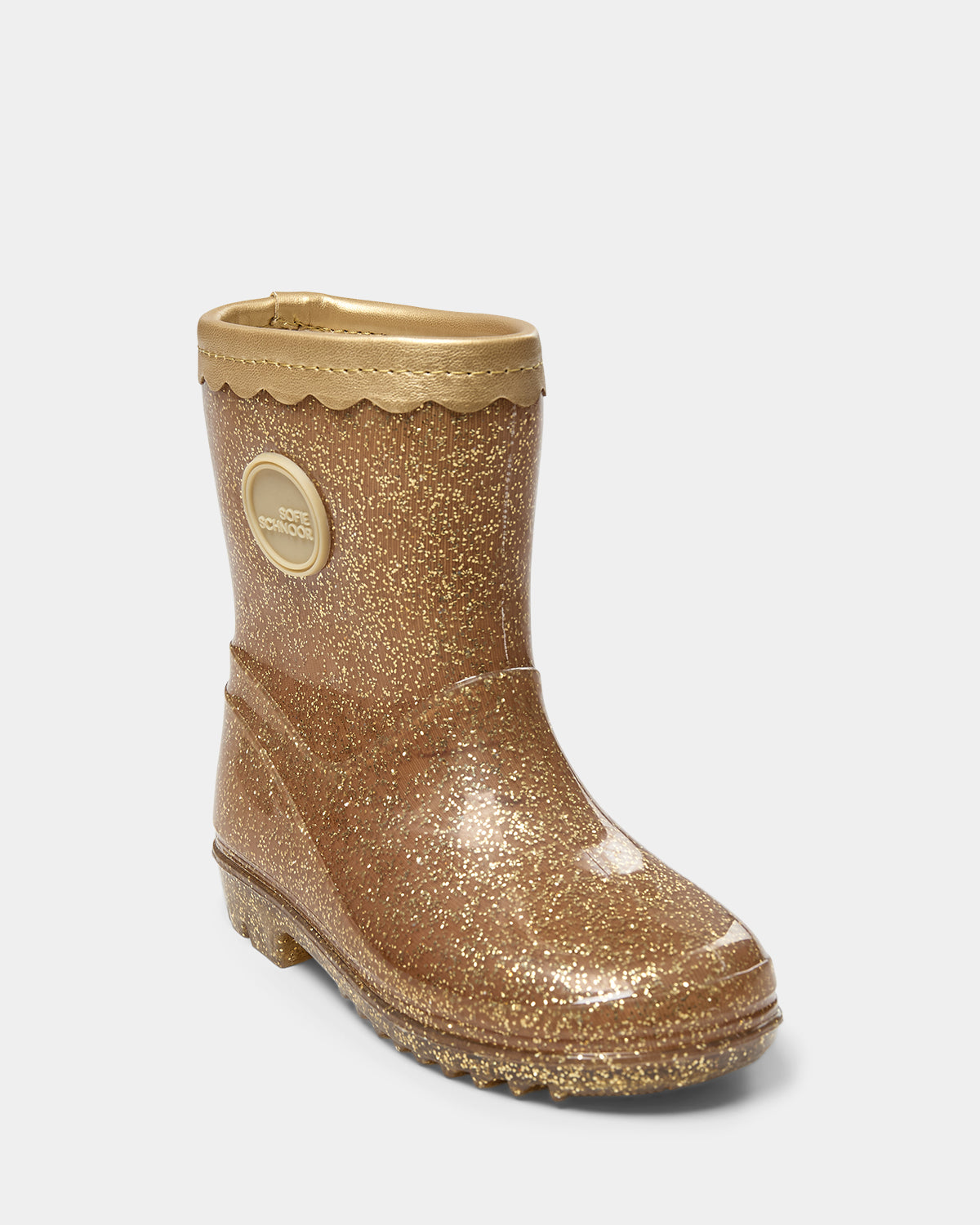 Sofie Schnoor KIDS PERLASK GUMMISTØVLE MED FOR Gummistøvle 4027 Champagne