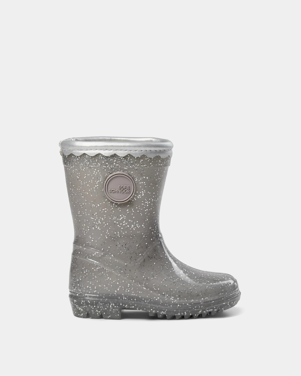 Sofie Schnoor KIDS PERLASK GUMMISTØVLE MED FOR Gummistøvle 8005 Silver