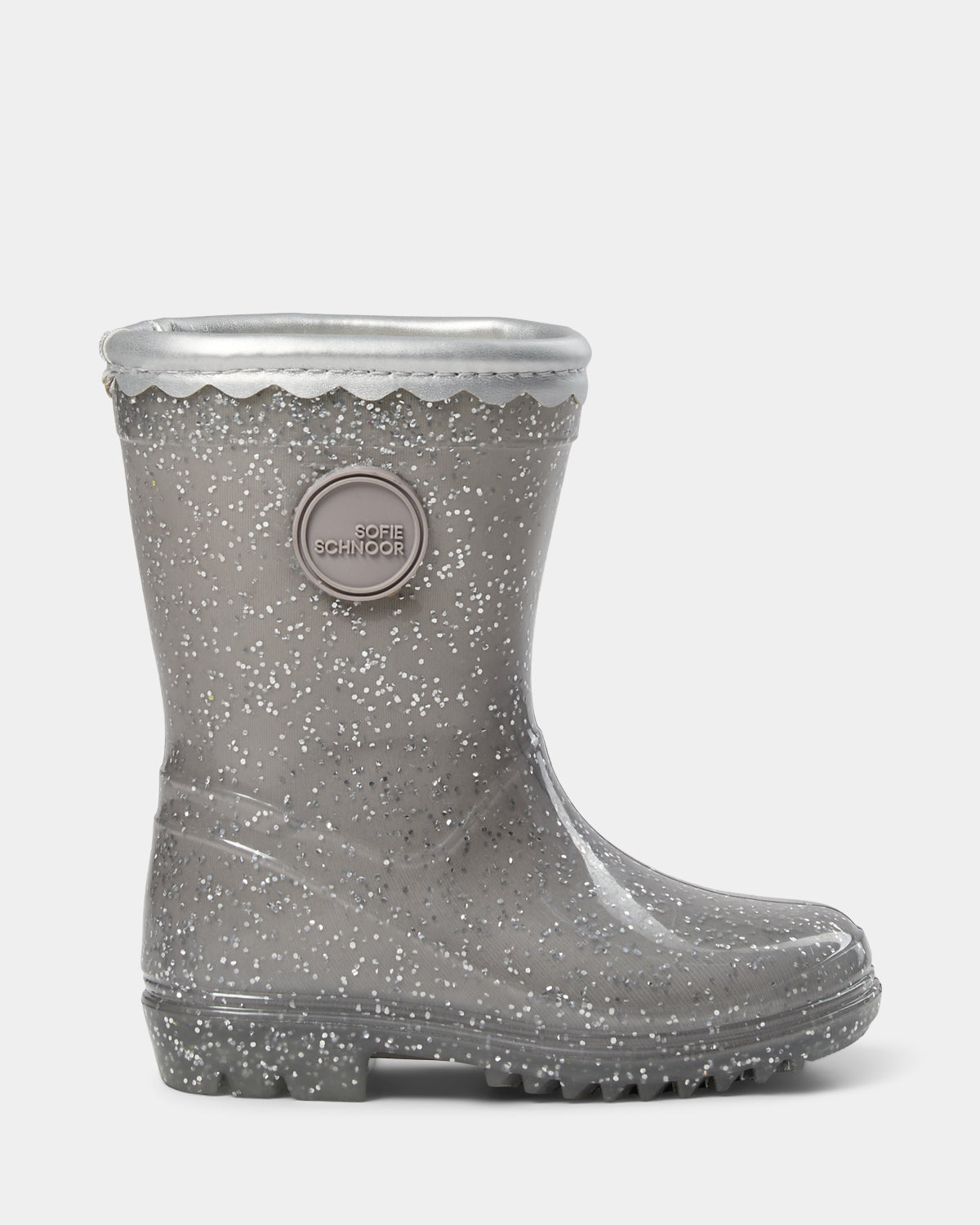Sofie Schnoor KIDS PERLASK RUBBER BOOT W: LINING Rubber Boot 8005 Silver