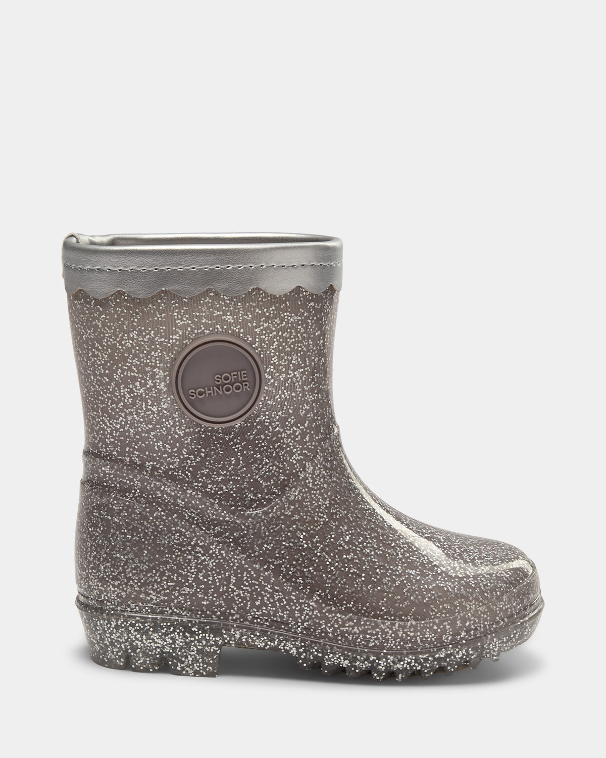 Sofie Schnoor KIDS PERLASK RUBBER BOOT W/O. LINING Rubber Boot 8005 Silver