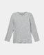 PETRICIASK T-SHIRT LONG SLEEVE - Grey mel
