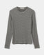 PETRICIASW STRIPE T-SHIRT LONG SLEEVE - Black striped