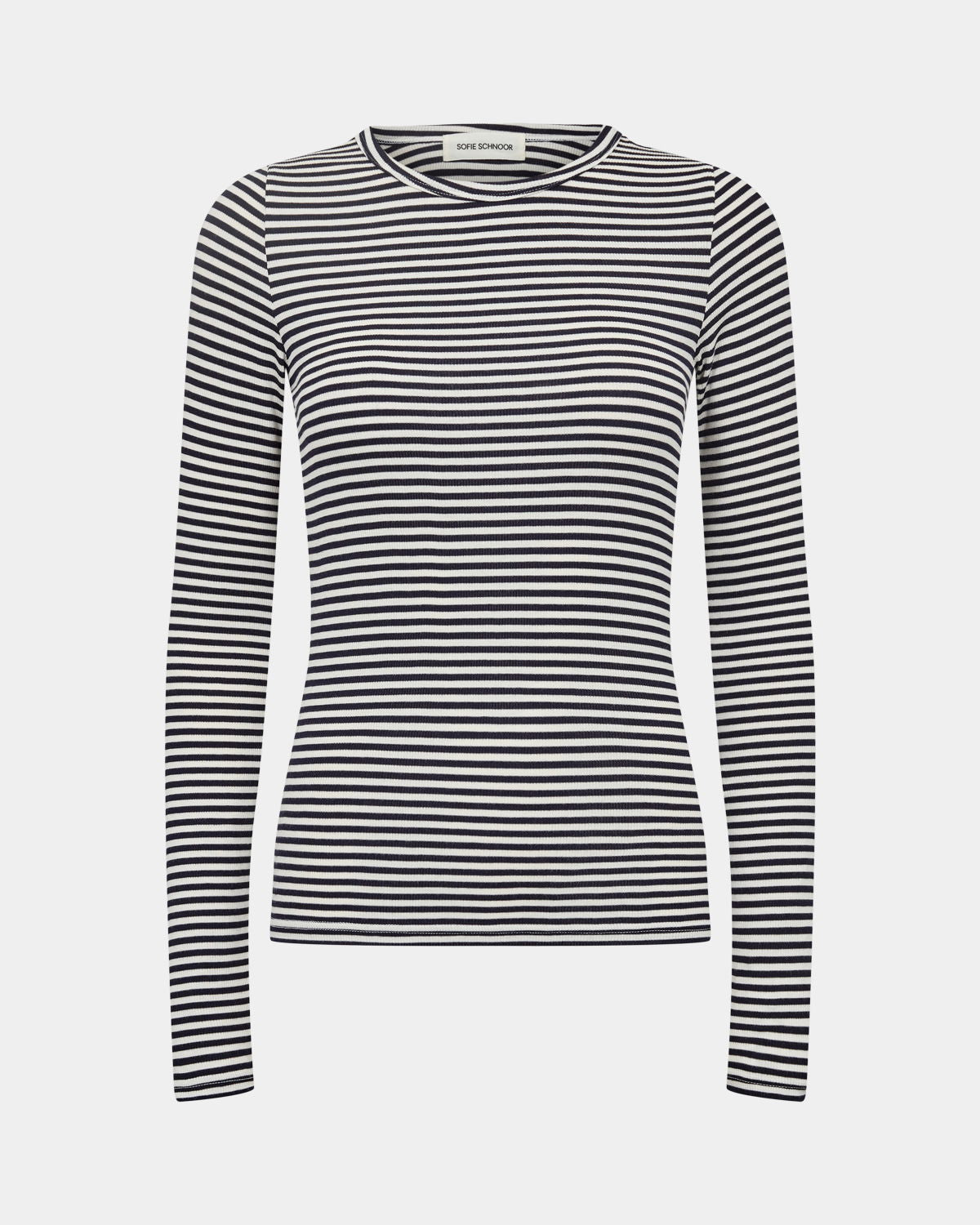 Sofie Schnoor WOMEN PETRICIASW STRIPE T-SHIRT LONG SLEEVE T-shirt Long Sleeve 5112 Navy Striped